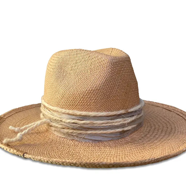Mel -Panama Flange Brim Fedora