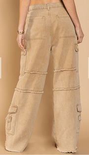 Wide Leg Denim Pants by POL FWP64 - Robin Boutique-Boutique 