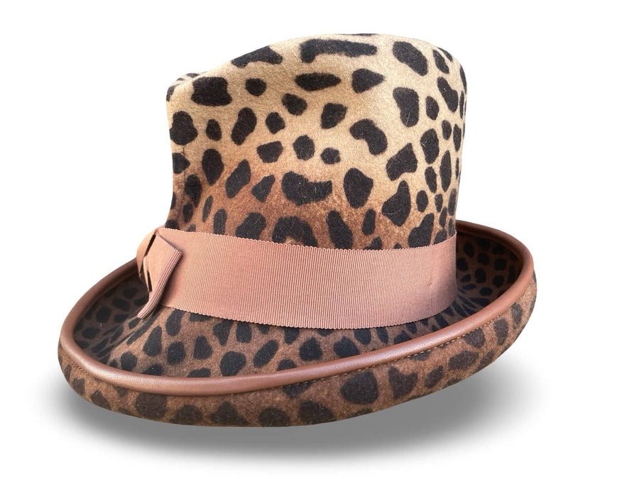 Leopard Diablo - Handmade Top Hat - Robin Boutique