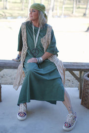 Cute Comfort Dress in Emerald by Jaded Gypsy