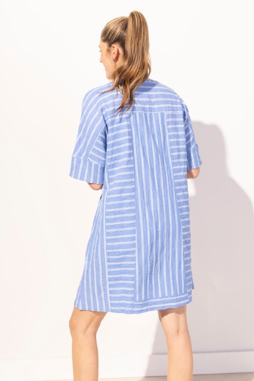 Catalina Stripe Shoreline Dress by Escape