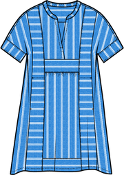Catalina Stripe Shoreline Dress by Escape
