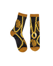 The Lord of the Rings™ The One Ring Black Sheer Crew Sock