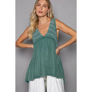 Sleeveless Empress Top