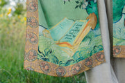 Additional view of I Paint My Dream Bohemian Van Gogh Goddess Starduster Kimono from Robin Boutique.