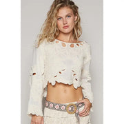 Simply Sweet Crochet Crop Top