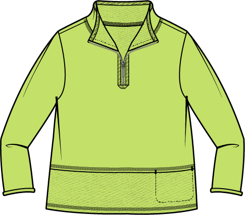 Quarter Zip Pullover by Escape