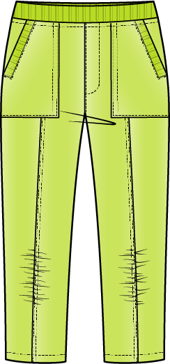 Sun Washed Cotton Island Capri