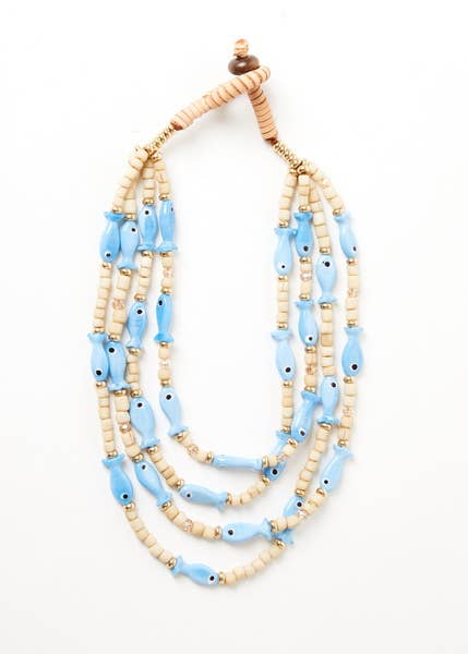 4 Fish Necklace