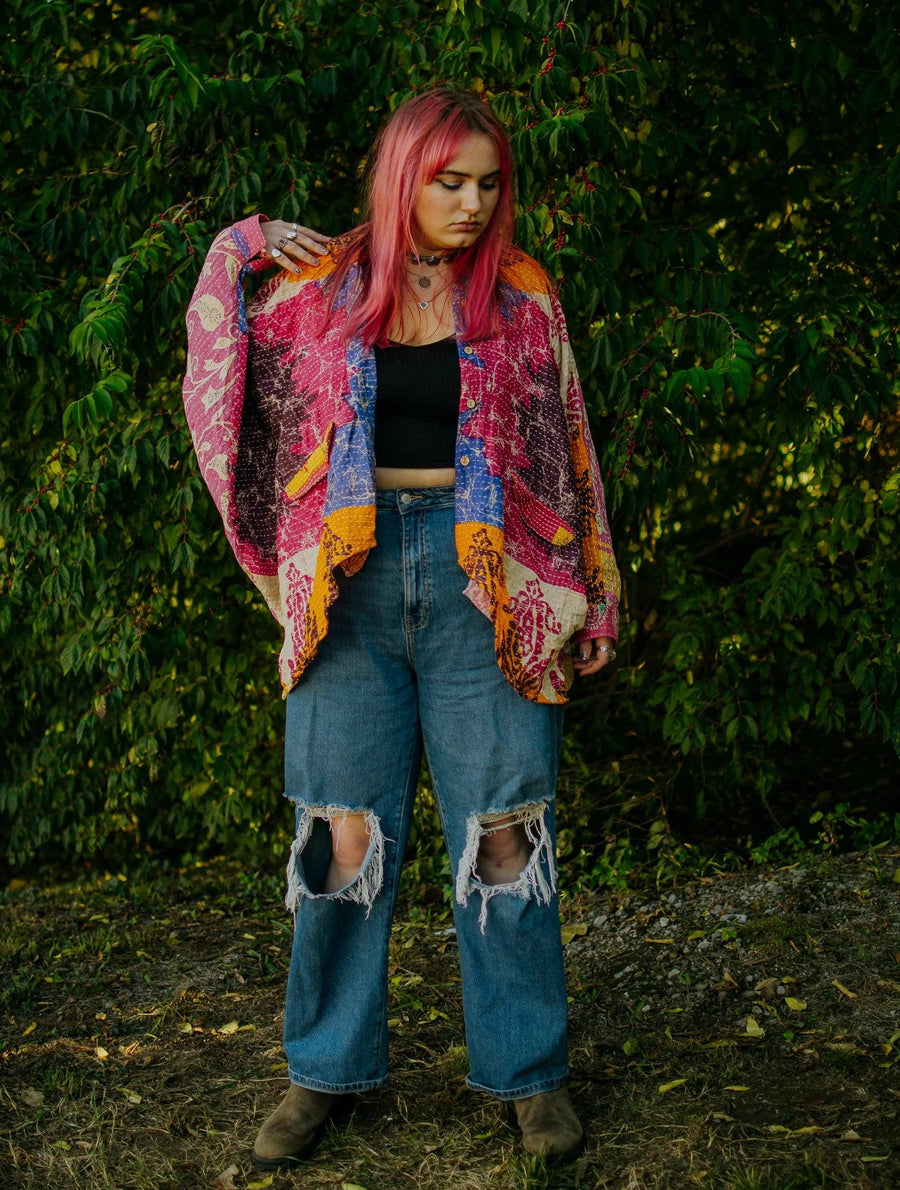 Kantha Dylan Button Down by Kantha Bae - Robin Boutique-Boutique 