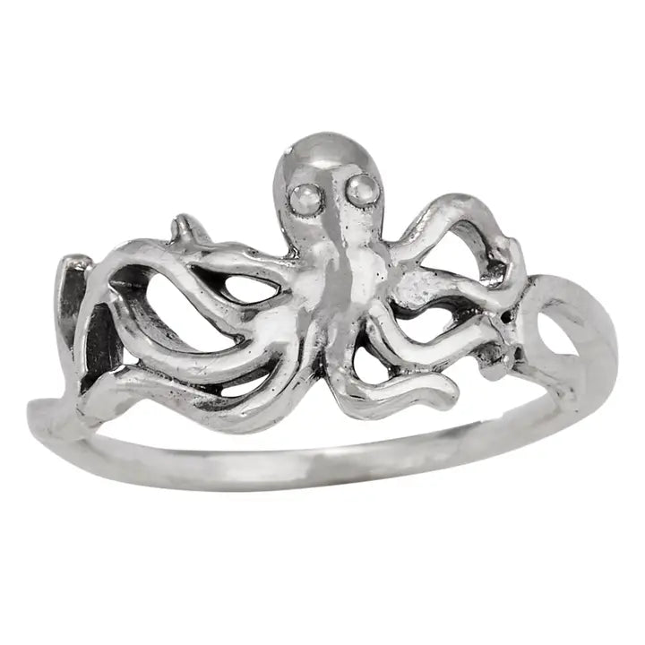 Crazy Arms Octopus Stacking Ring