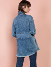 Pop-over Denim Jacket Robin Boutique