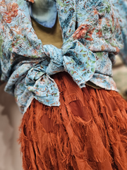 Rust Star Skirt in One Size Robin Boutique