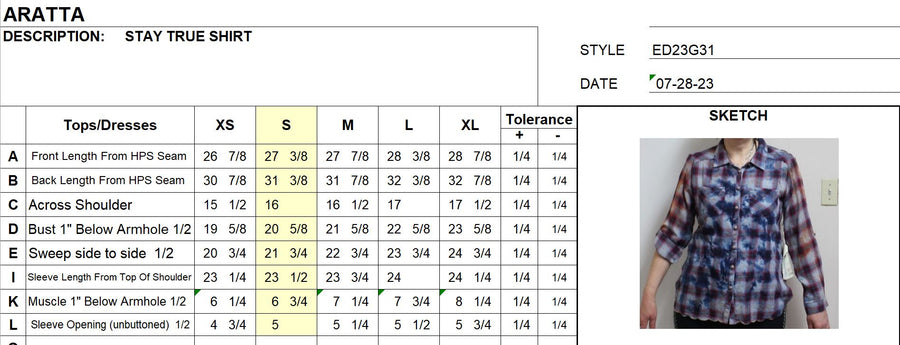 Alice Shirt by Aratta