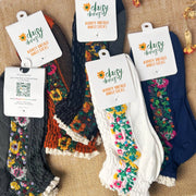 Audrey Vintage Ankle Socks Robin Boutique