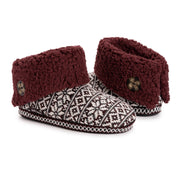 MUK LUKS Women's Melinda Bootie Slipper