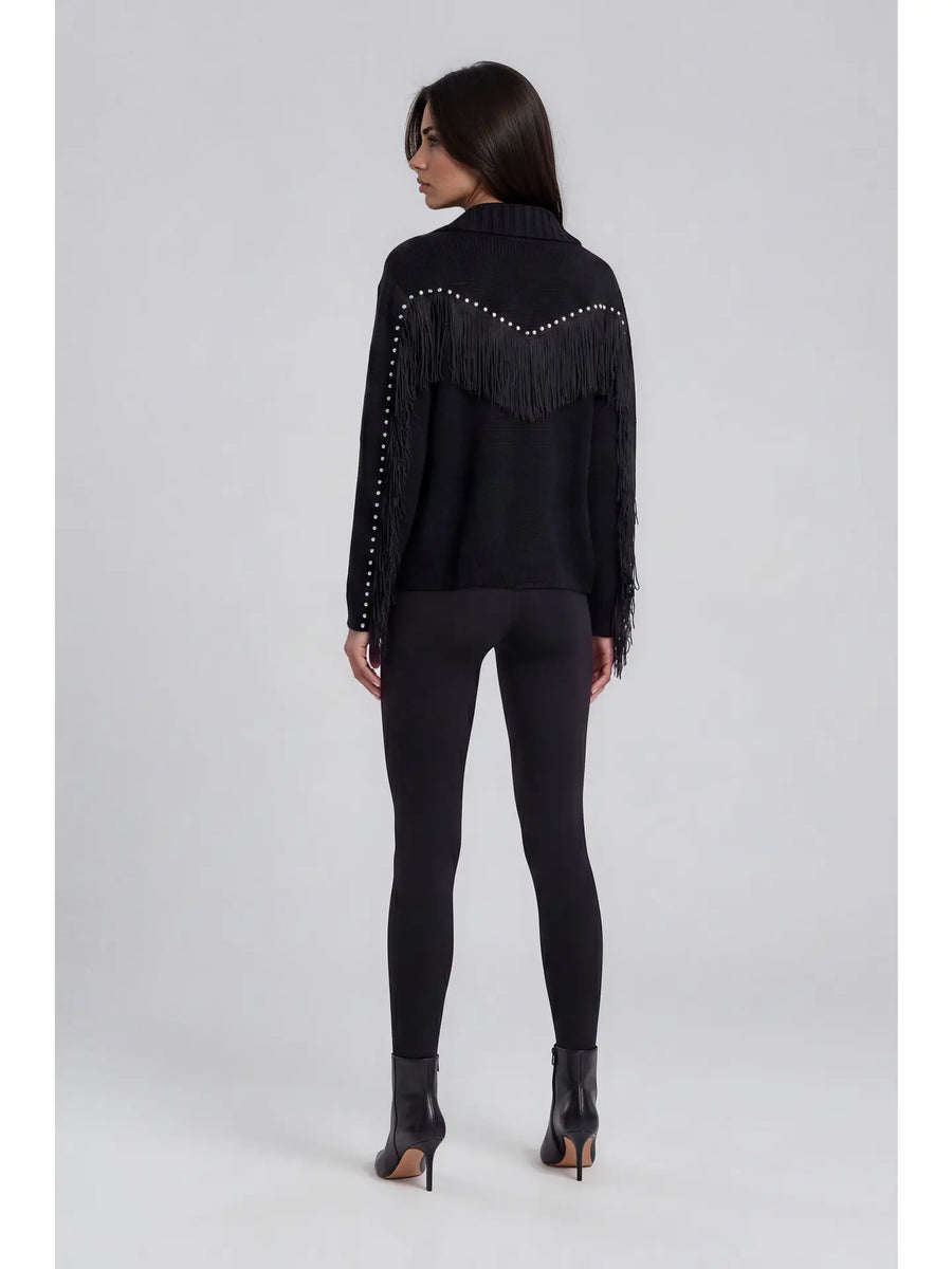Fringe Cardigan Jacket by Adore