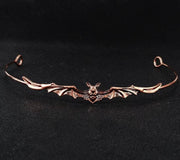 Bat Crown Crystals Tiara Hair Band Bridal Crowns Princess Robin Boutique