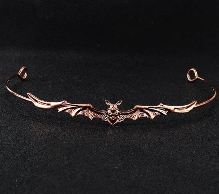 Bat Crown Crystals Tiara Hair Band Bridal Crowns Princess Robin Boutique