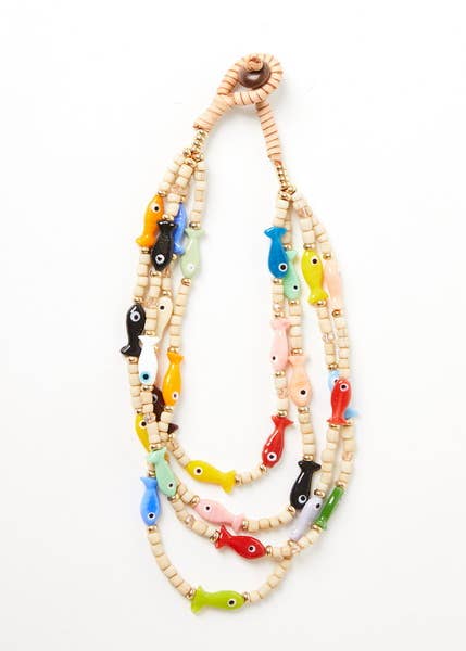 4 Fish Necklace