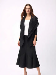 Pleated 2-Way Kimono Jacket by EllyNDale