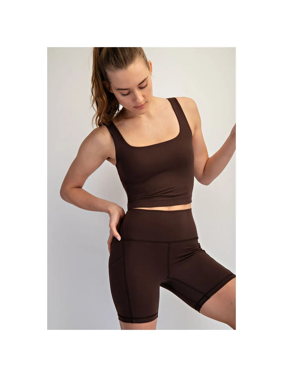 Butter Square Neck Tank