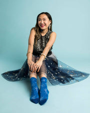 Celestial Shimmer Crew Sock