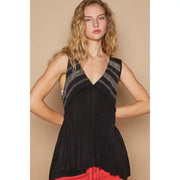 Sleeveless Empress Top