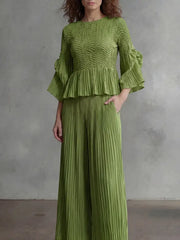 Pleated Pants by EllyNDale