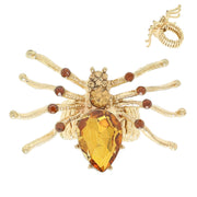 Halloween Jeweled Spider Stretch Ring Robin Boutique