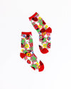 Lucky Ladybug Sheer Crew Sock Robin Boutique