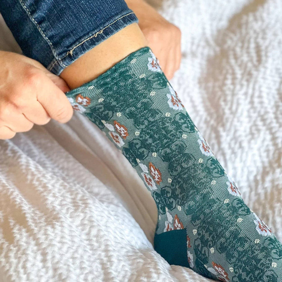 Haden Floral Socks Robin Boutique