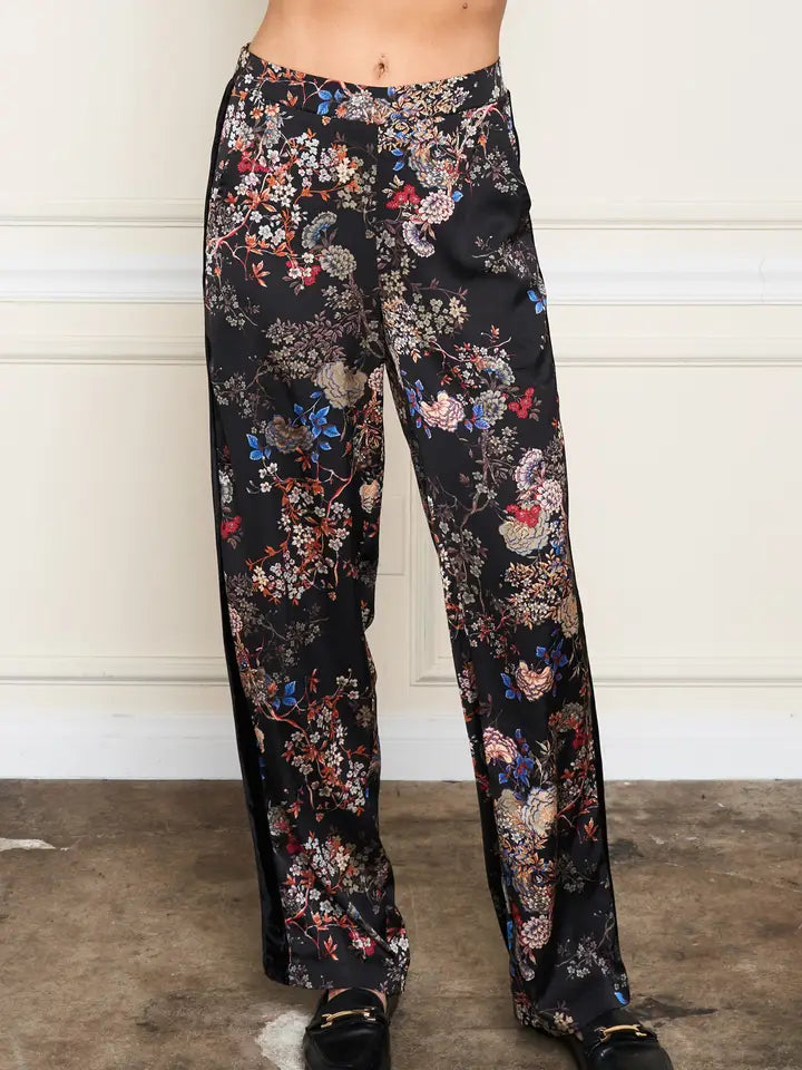 Satin Nagoya Print Pant by Paparazzi