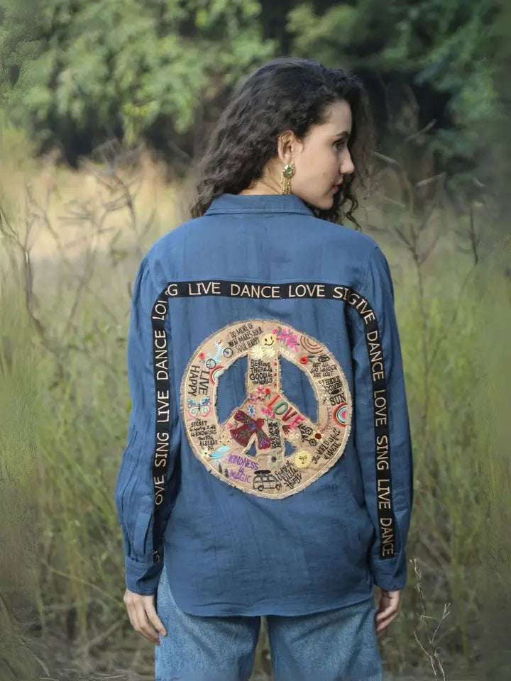 Boho Peace Shirt by Avani Del Amour