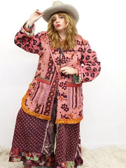 Fine Kantha Drifter Coat #138 by Kantha Bae