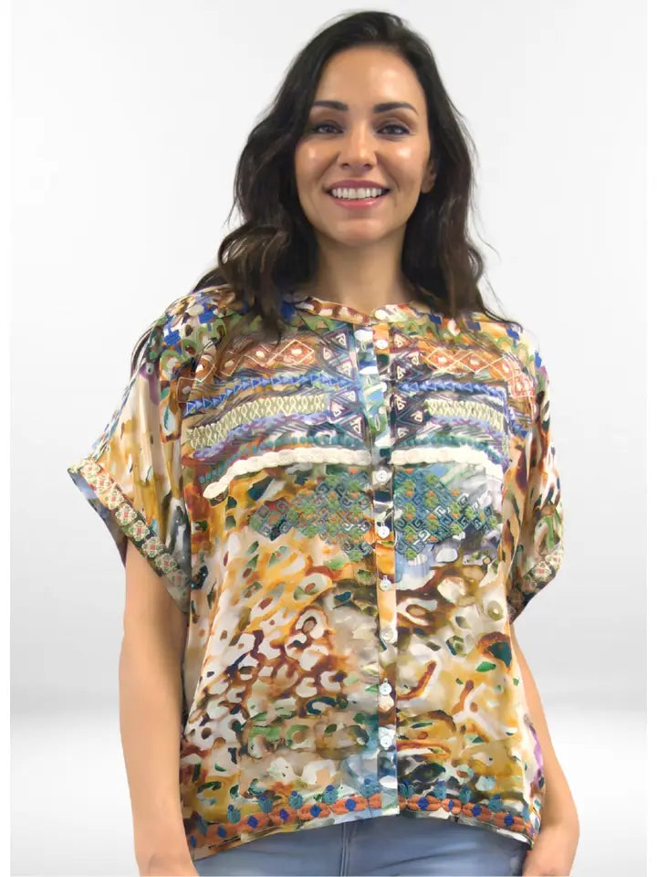 Frida Blouse by Caite & Kyla
