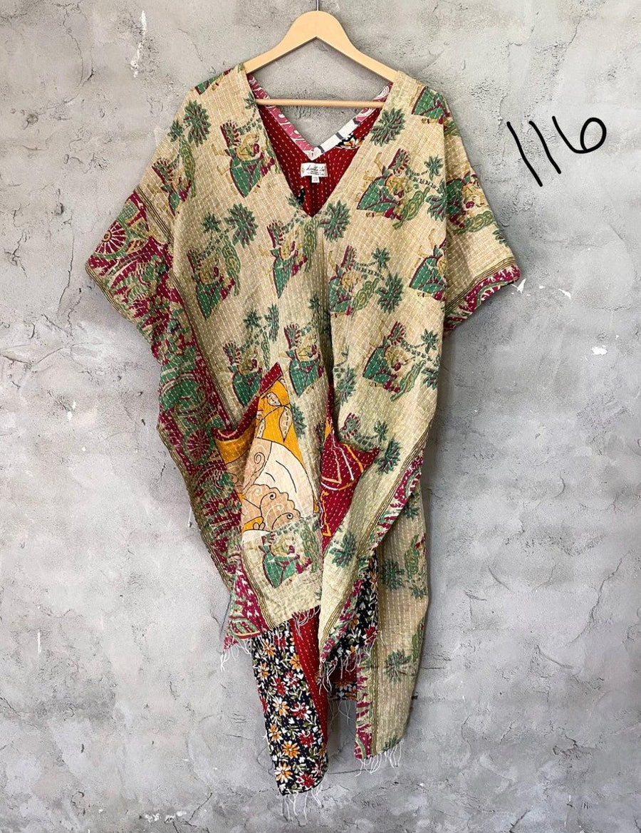 Kantha Hi Lo Tunic by Kantha Bae One Size - Robin Boutique-Boutique 