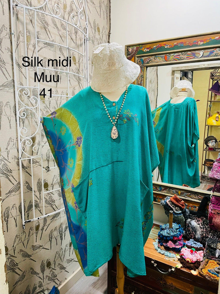 Silk Midi Muu by Kantha Bae - Robin Boutique-Boutique 