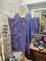 Silk Midi Muu by Kantha Bae - Robin Boutique-Boutique 