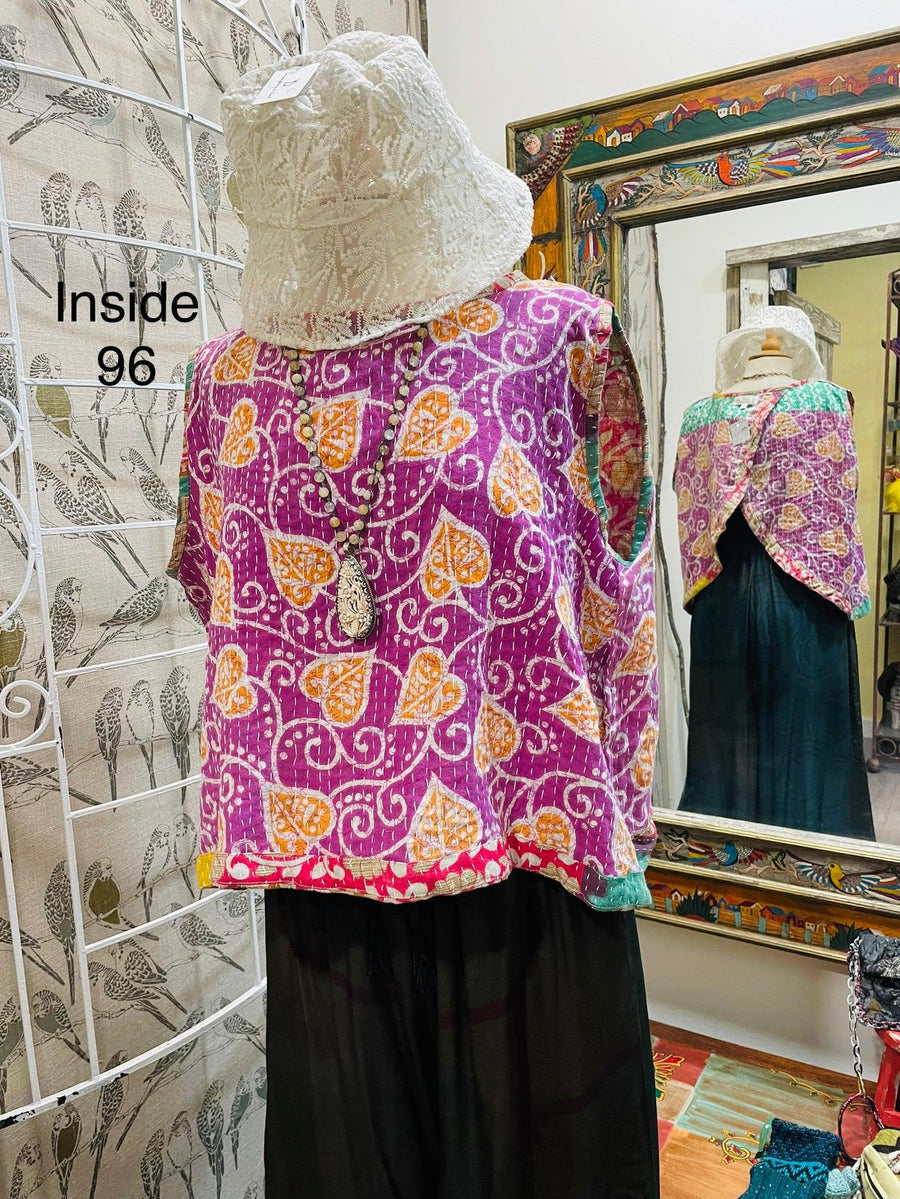 Kantha In Bloom Crop Tank by Kantha Bae - Robin Boutique-Boutique 