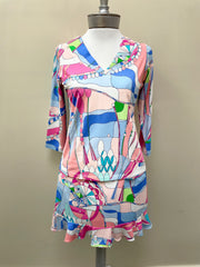 Kenny Dana 3/4 V-Neck Top 67101 - Robin Boutique-Boutique 