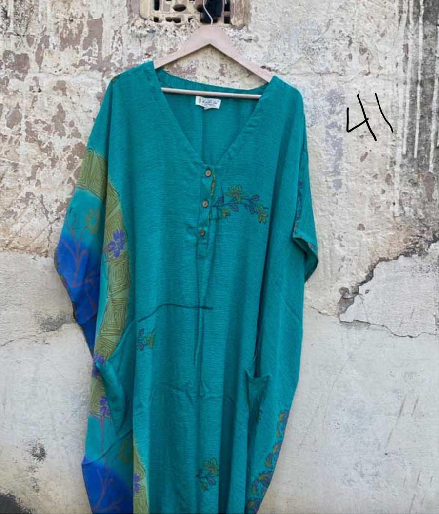 Silk Midi Muu by Kantha Bae - Robin Boutique-Boutique 