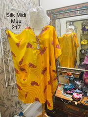 Silk Midi Muu #217 by Kantha Bae
