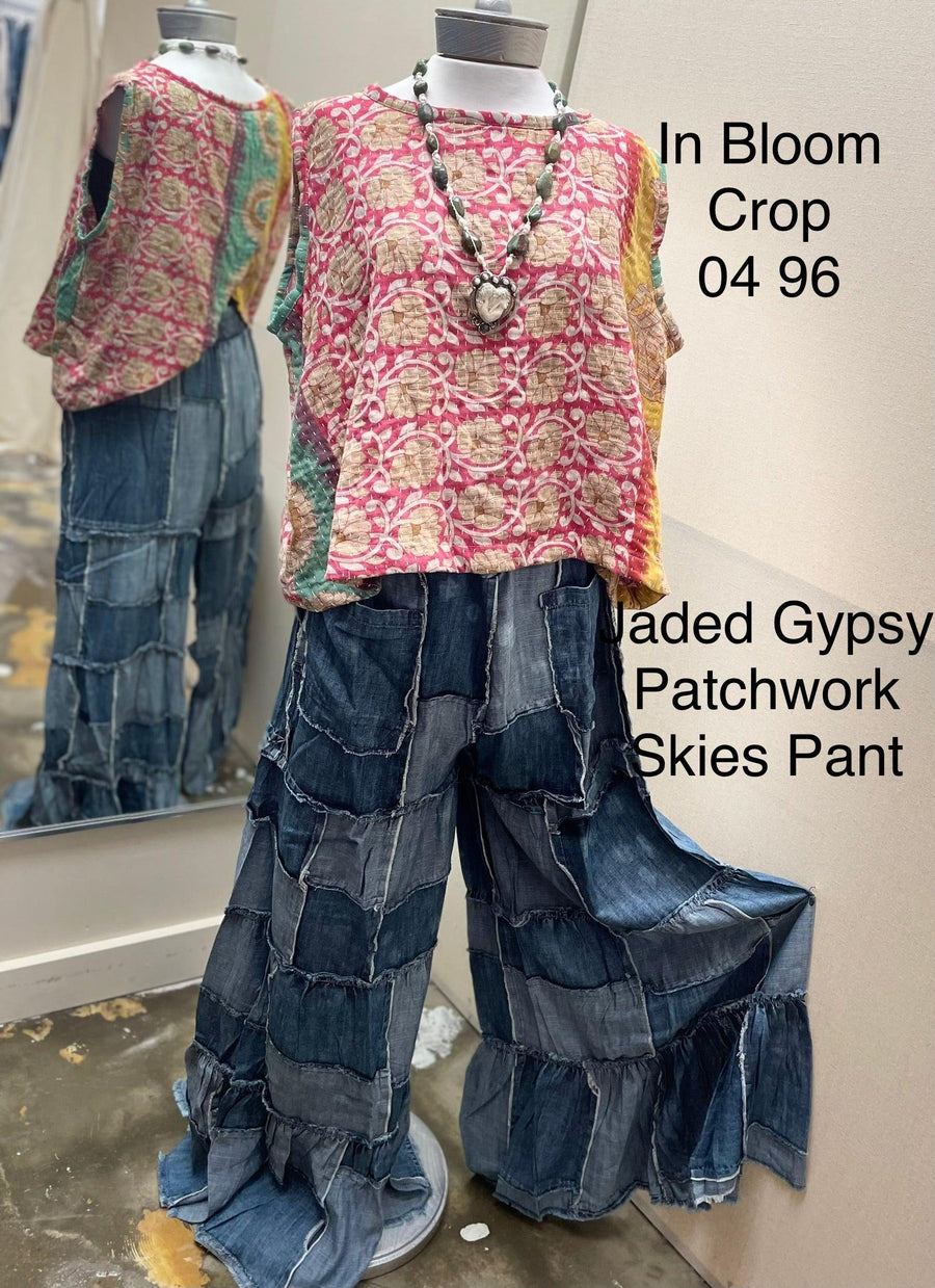 Kantha In Bloom Crop Tank by Kantha Bae - Robin Boutique-Boutique 