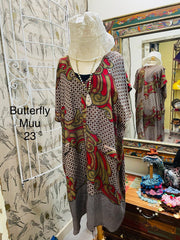 Butterfly Midi Muu by Kantha Bae One Size - Robin Boutique-Boutique 