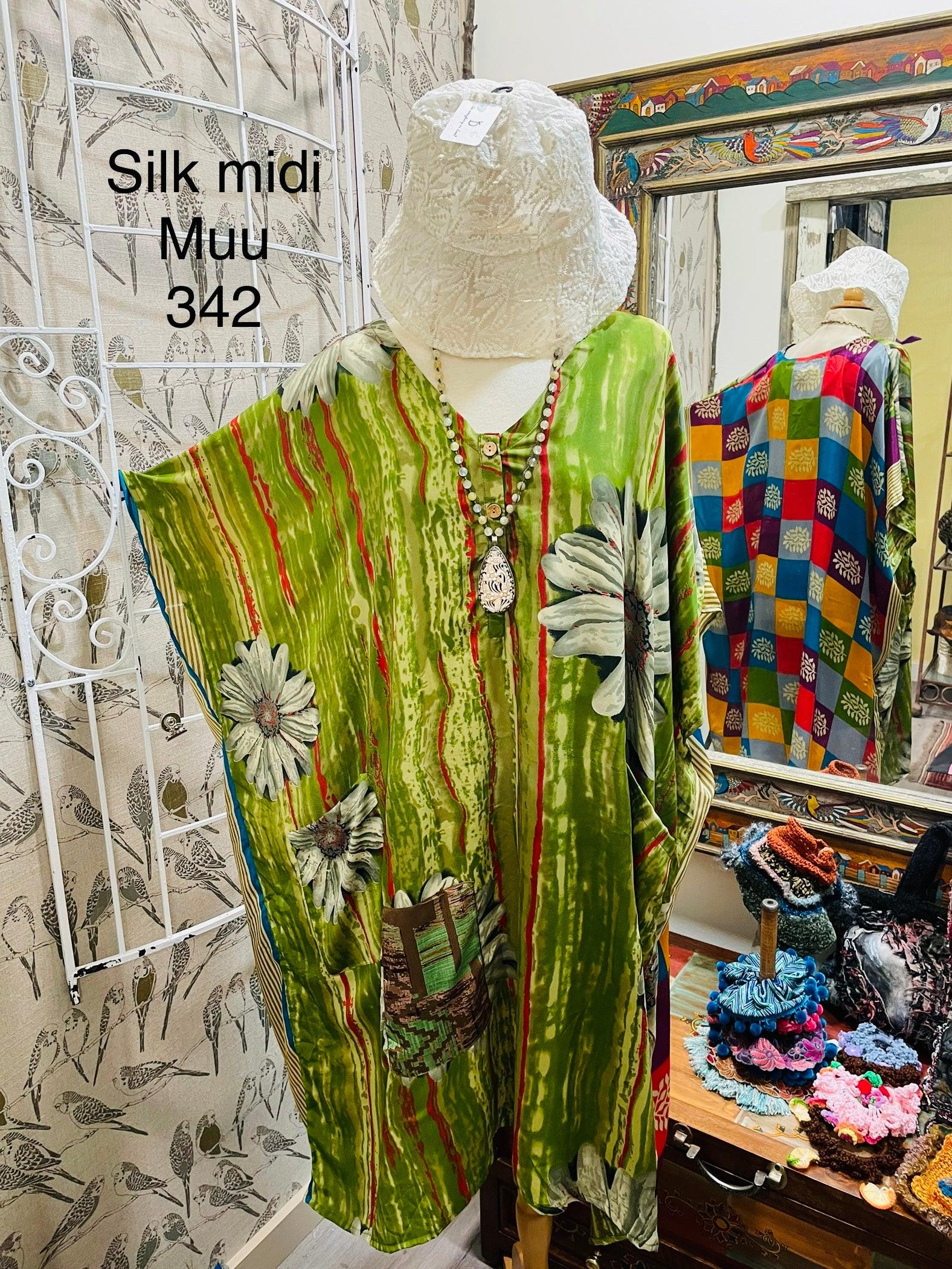 Silk Midi Muu by Kantha Bae - Robin Boutique-Boutique 