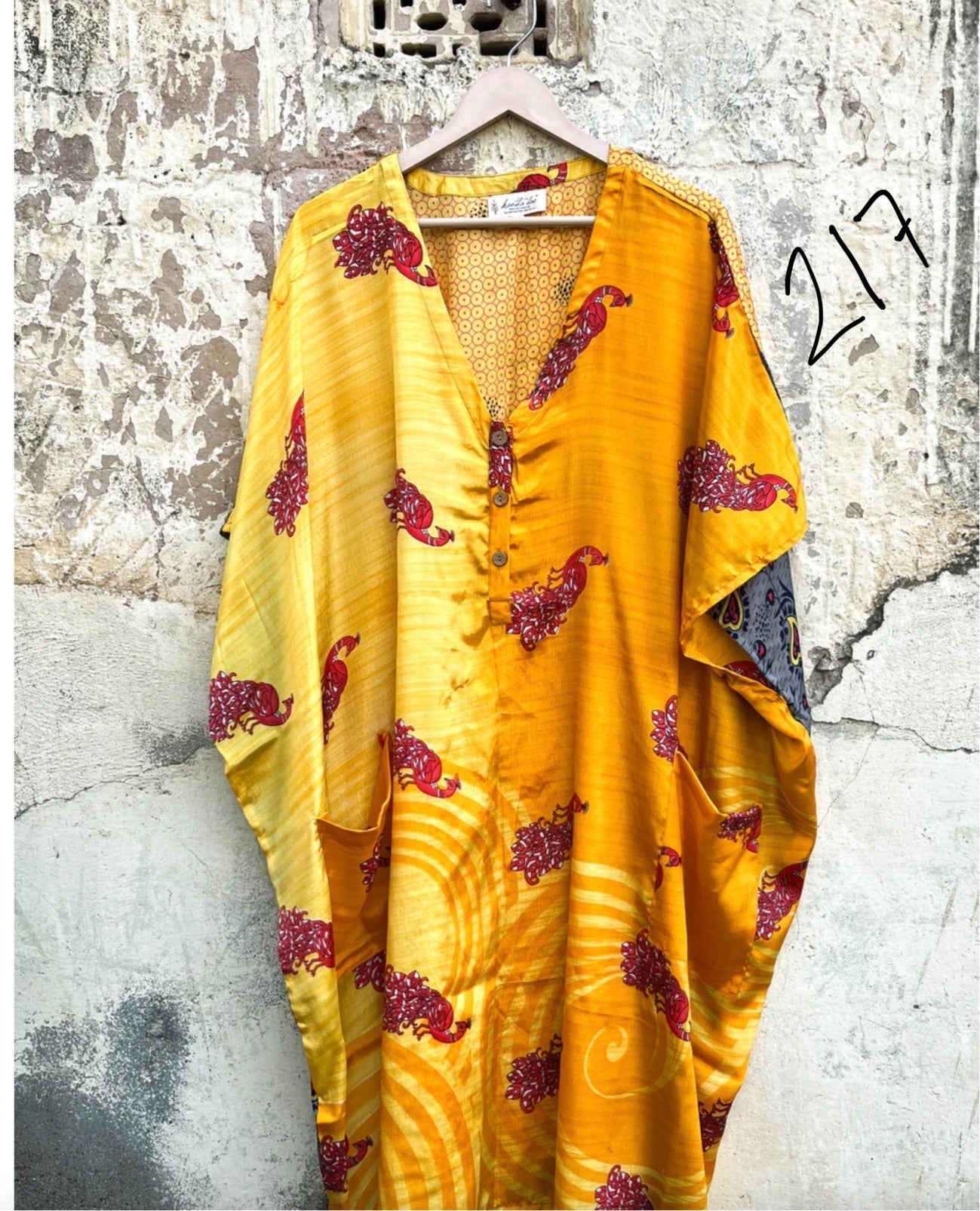 Silk Midi Muu #217 by Kantha Bae