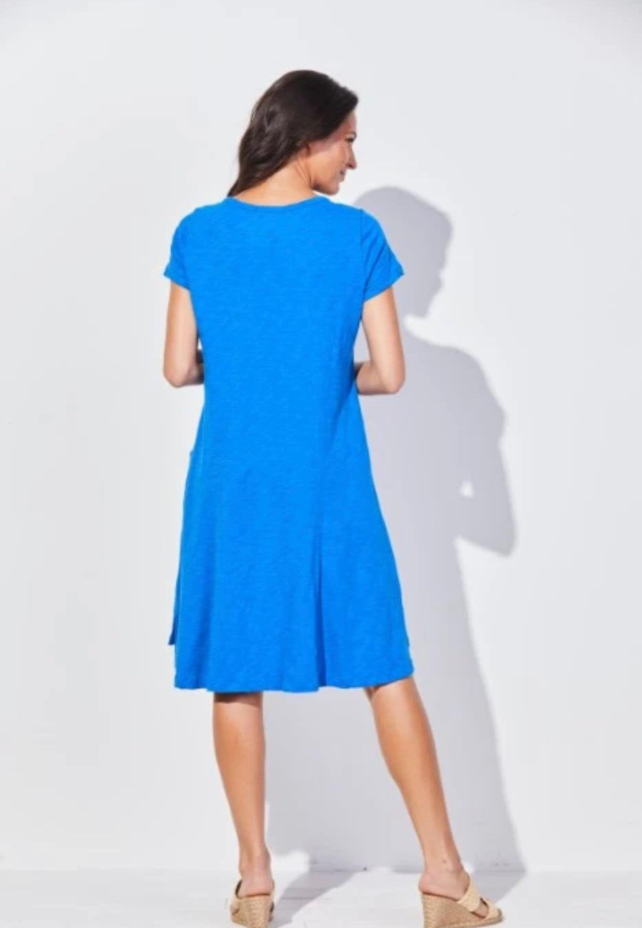 Escape by Habitat Scoop Neck Pocket Dress - Robin Boutique-Boutique 