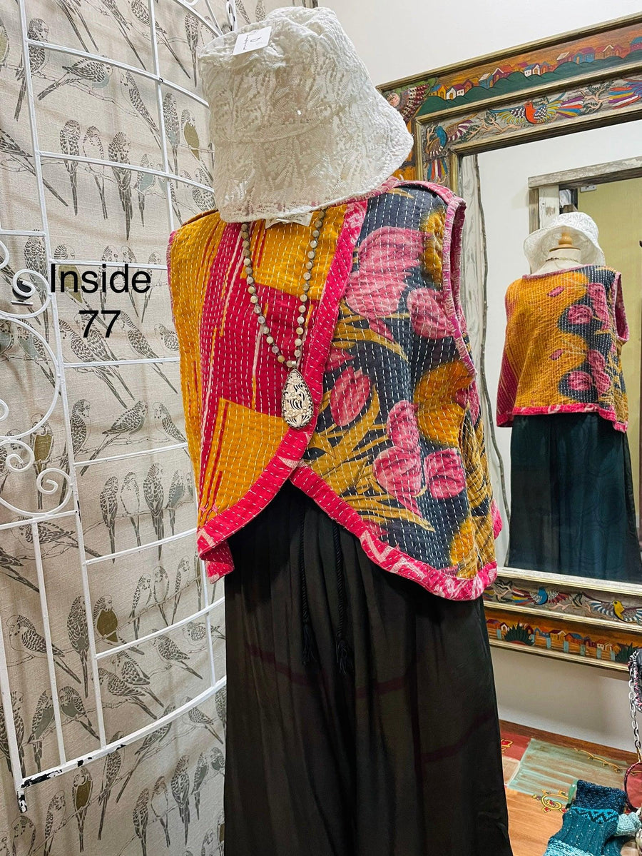 Kantha In Bloom Crop Tank by Kantha Bae - Robin Boutique-Boutique 