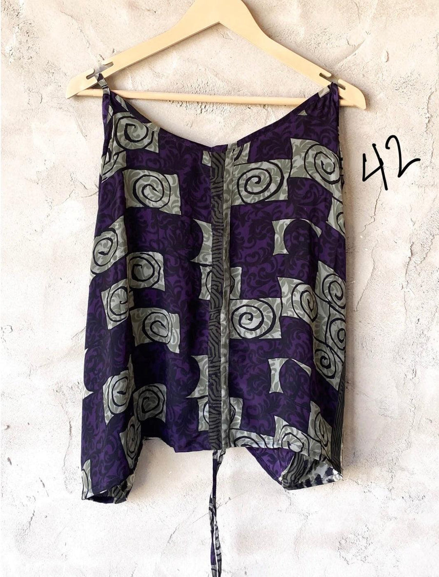 Silk Butterfly Tank by Kantha Bae One Size - Robin Boutique-Boutique 